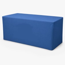 6ft Semi - Fitted Table Cover - 3 or 4 Sided - custom printed with any artwork available